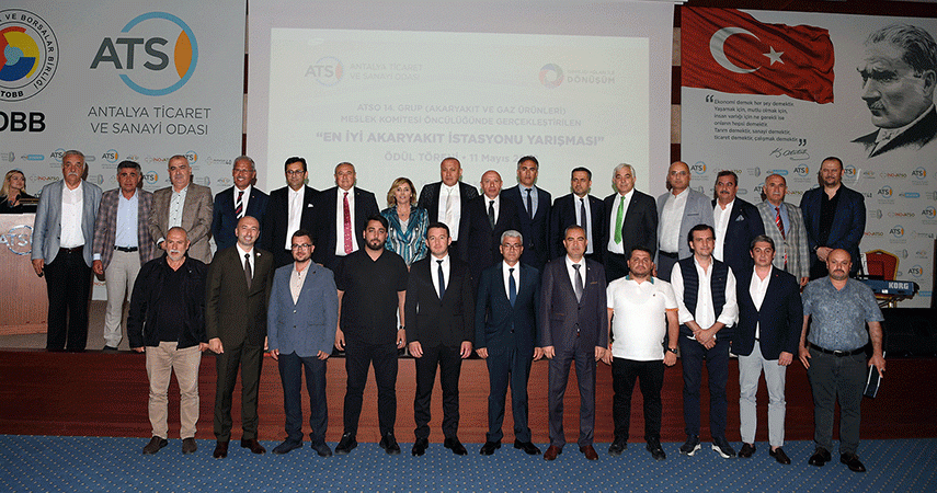 ATSO Antalya’nın En İyi Akaryakıt İstasyonlarını Ödüllendirdi