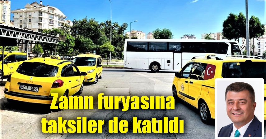 Antalya’da taksimetre ücretlerine ortalama yüzde 25 zam 