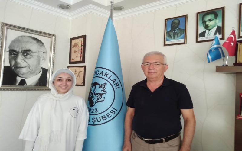 Kazakistan Tıp öğrencileri Antalya Türk Ocağı'nın misafiri