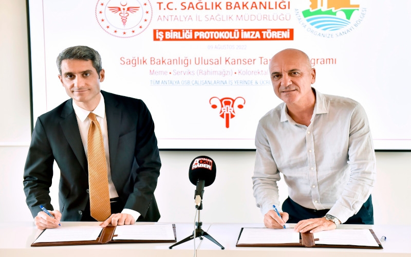 Antalya OSB çalışanlarına, kanser taraması yapılacak