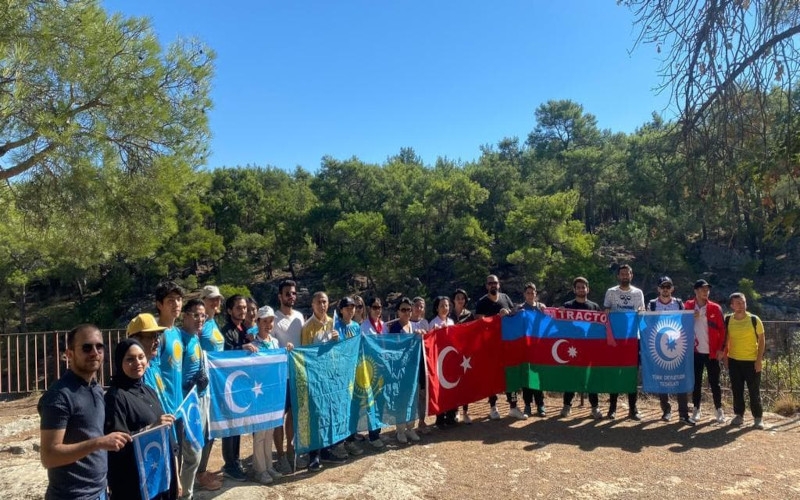 Türk dünyasının gençleri Güver Kanyonu’nda buluştu