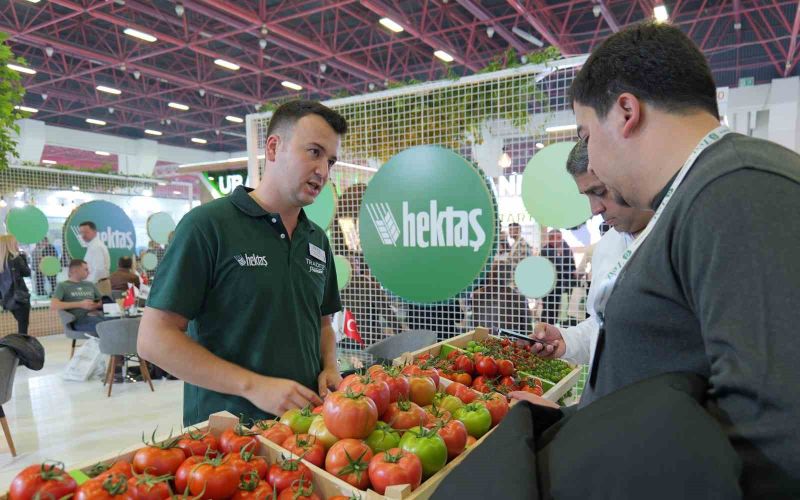 HEKTAŞ’ın yerli sebze tohumları Growtech Fuarı’nda tanıtıldı
