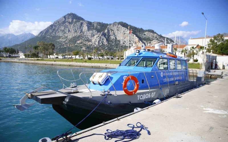 Antalya Büyükşehir Belediyesi, deniz filosunu güçlendirdi
