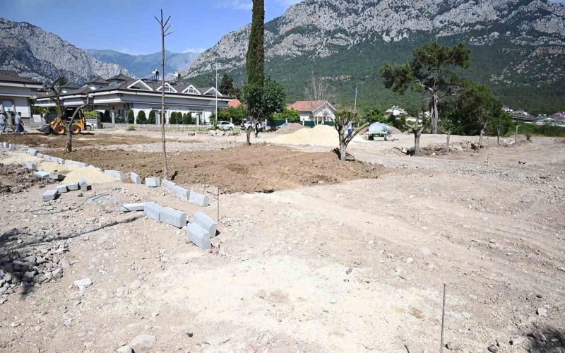 Arslanbucak Mahallesi’nde yeni park yapımına başladı
