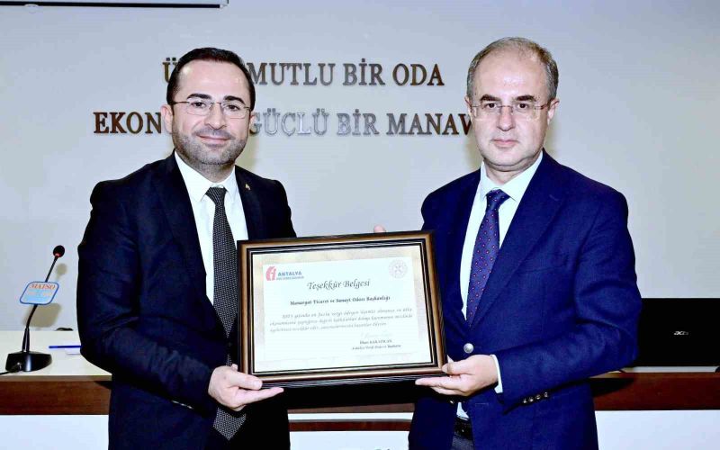 Başkan Güngör: “Manavgat Türkiye’nin vergi şampiyonları arasında”
