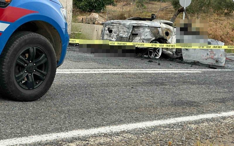 Antalya’da otomobil yangınında hayatını kaybeden Polonyalı turistlerin kimlikleri belli oldu
