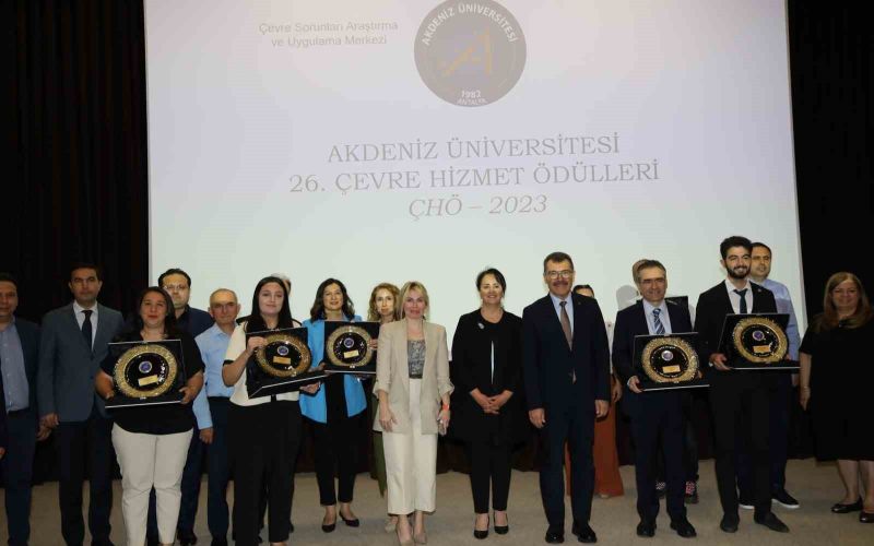 Akdeniz Üniversitesi Çevre Hizmet Ödülleri 26’ncı kez sahiplerini buldu

