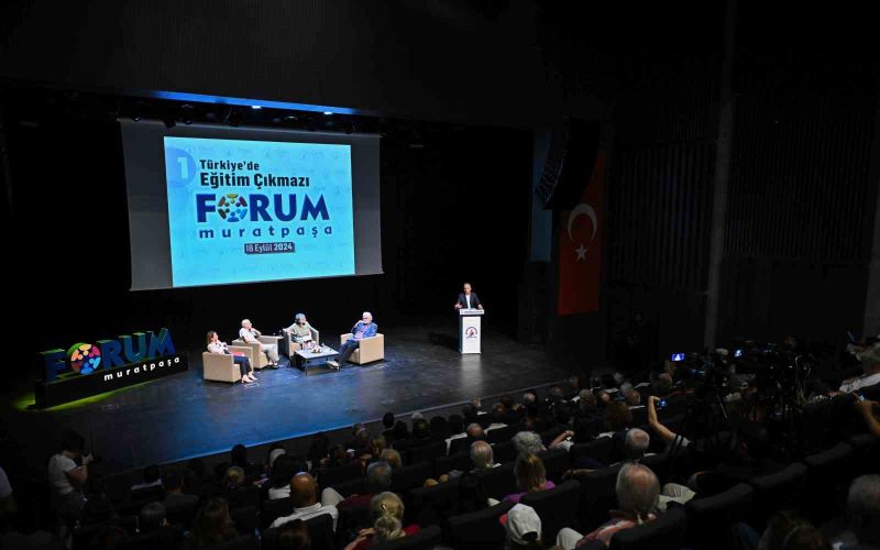 Forum Muratpaşa’da eğitim sonuç bildirgesi açıklandı
