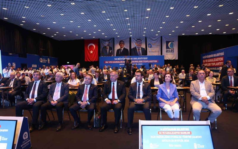 Antalya’da “İklim Değişikliğine Uyumda Su Yönetimi Çalıştayı” başladı
