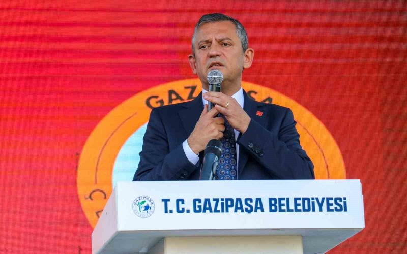 CHP Genel Başkanı Özel: 