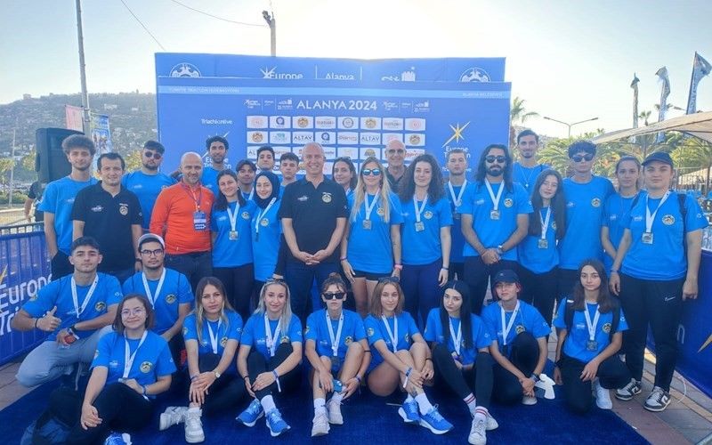 ALKÜ Alanya Avrupa Triatlon kupasında gönüllü oluyor
