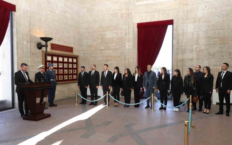 ANTGİAD üyeleri,  Atatürk’ün 86. ölüm yıl dönümünde Anıtkabir’de
