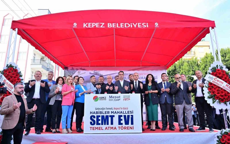 Kepez’e 38 projenin ikincisinin de temeli atıldı
