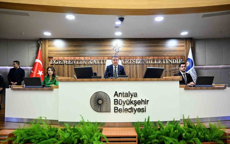 Antalya Büyükşehir Belediyesi’nin 2025 yılı tahmini bütçesi 39 milyar TL
