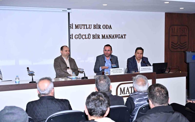 MATSO üyelerine KOSGEB’in yeni destek programı anlatıldı
