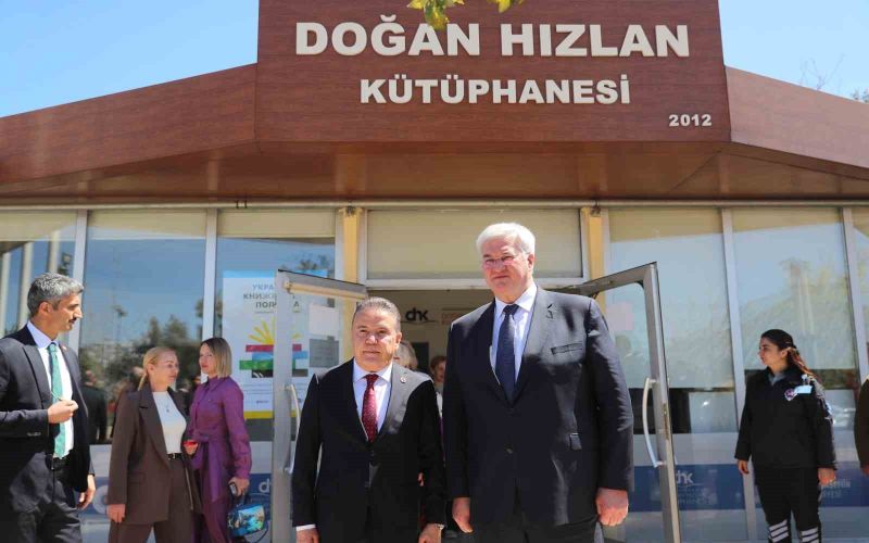 Başkan Muhittin Böcek ile Ukraynalı Bakan’dan anlamlı açılış
