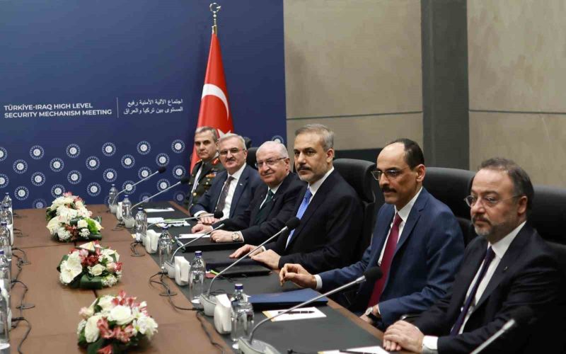 Türkiye ile Irak arasında Yüksek Düzeyli Güvenlik Mekanizması toplantısı gerçekleştirildi
