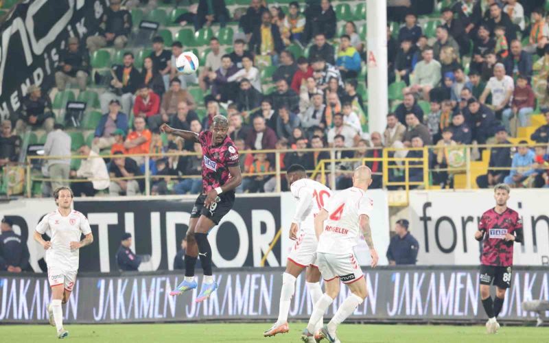 Trendyol Süper Lig: Alanyaspor: 1 - Samsunspor: 0 (Maç Sonucu)
