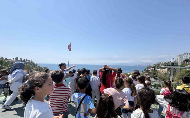 Kırsal bölgede taşımalı eğitim gören öğrencilere özel etkinlik
