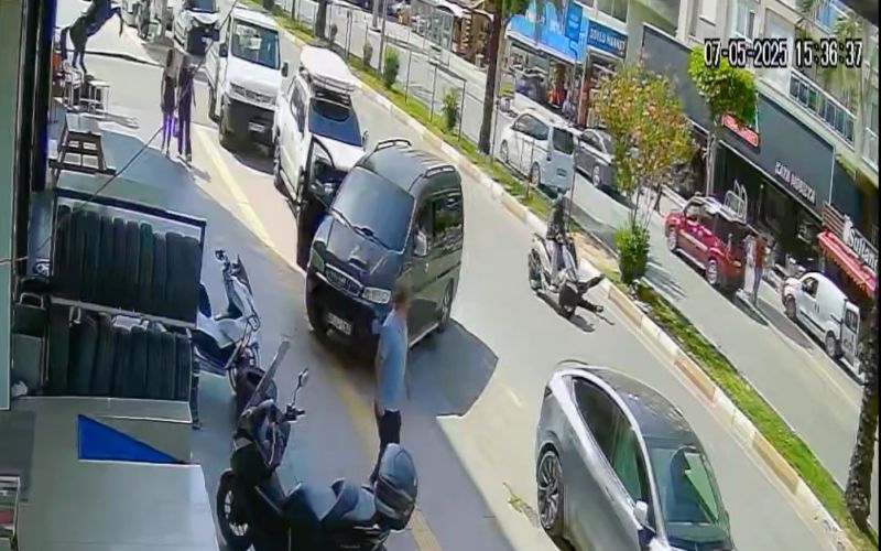 Huzurevi sakinine motosiklet çarptı
