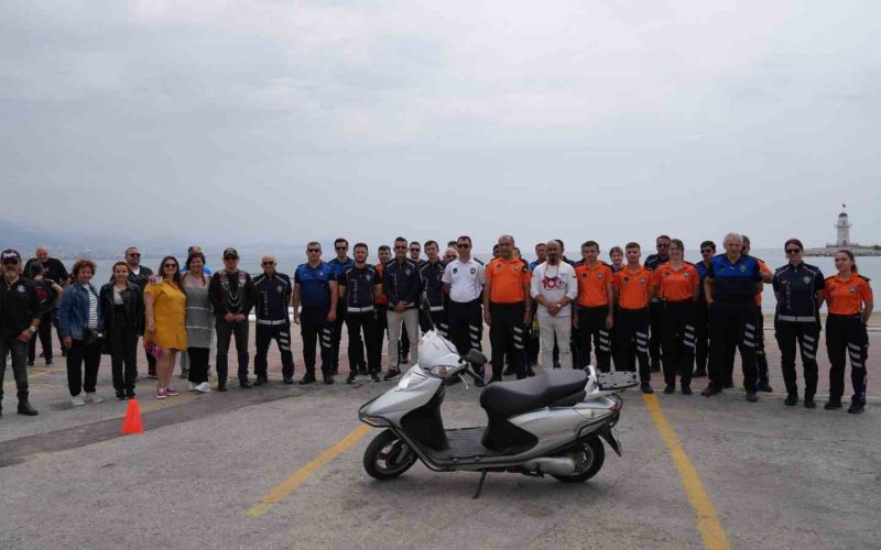 Alanya zabıta personeline güvenli sürüş eğitimi
