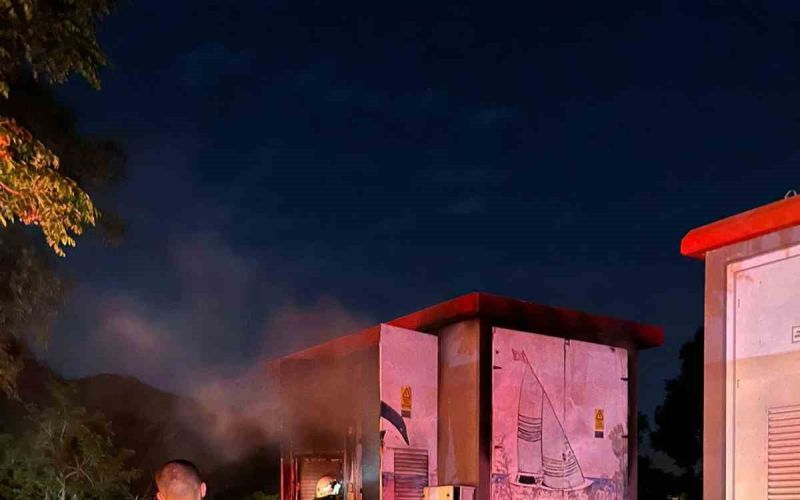 Gazipaşa’da trafo yangını ekiplerin müdahalesiyle söndürüldü
