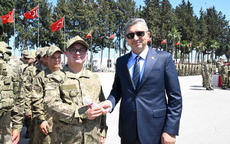 Antalya’da 52 özel birey askerlik gurunu yaşadı

