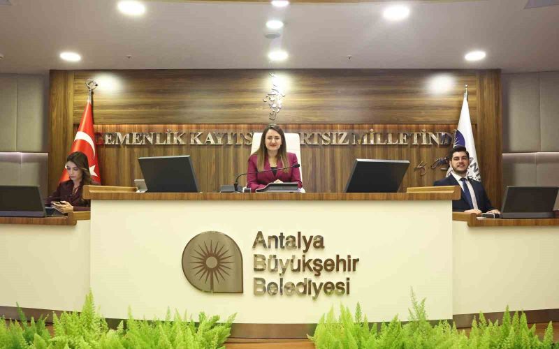 Antalya Büyükşehir’in 2024 mali yılı kesin hesapları oy birliğiyle kabul edildi

