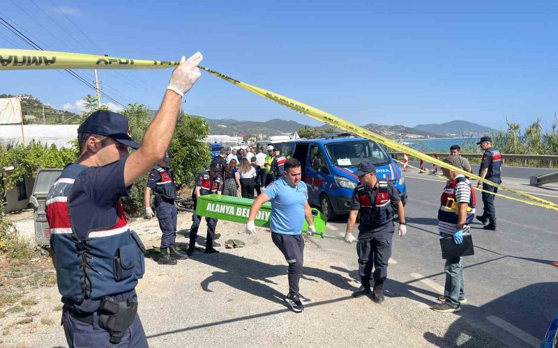 Alanya’da motosiklet kazası : 1 ölü