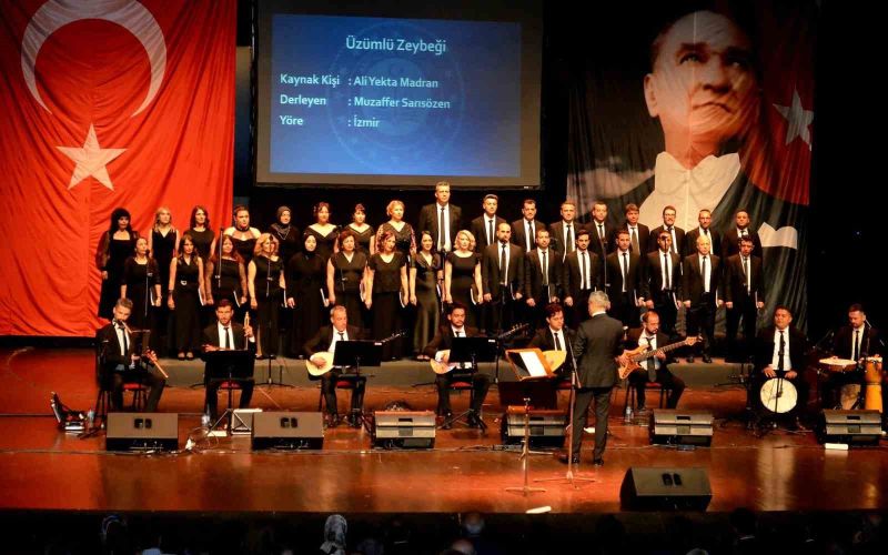 Antalya Adliyesi Türk Halk Müziği Korosu gönülleri fethetti
