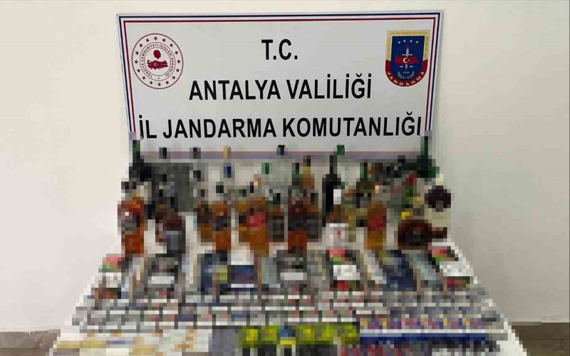 Manavgat’ta kaçak ürün operasyonu