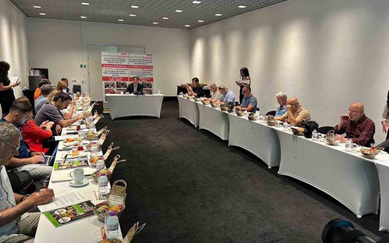 Interfresh Eurasia’nın basın toplantısı Antalya’da yapıldı