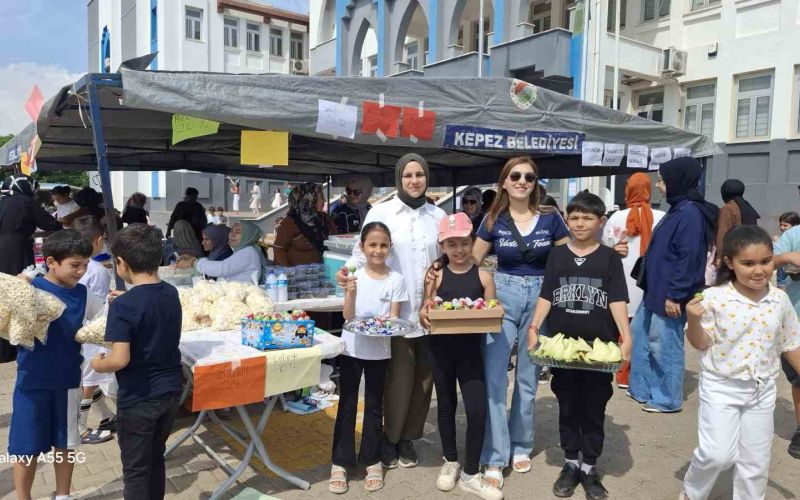 Kepez’de öğrencilerden anlamlı etkinlik

