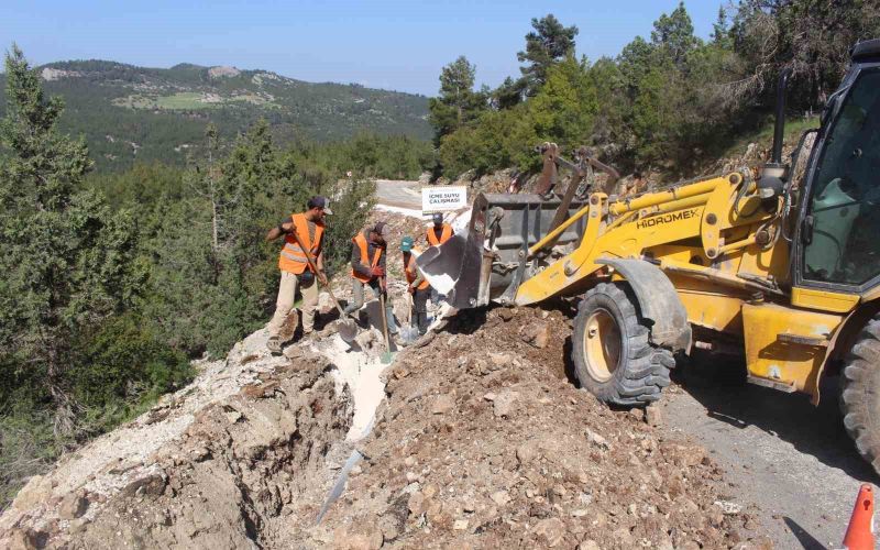 ASAT’tan Korkuteli’de 28 kilometrelik içme suyu çalışması

