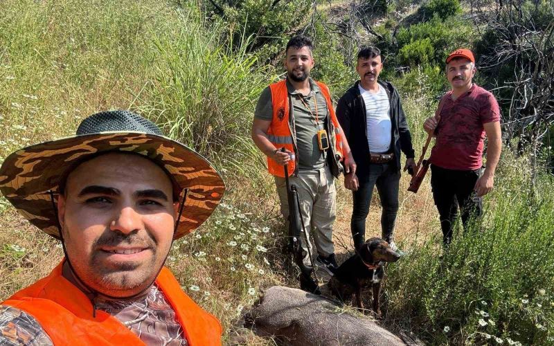 Gündoğmuş’ta domuz sürek avı düzenlendi
