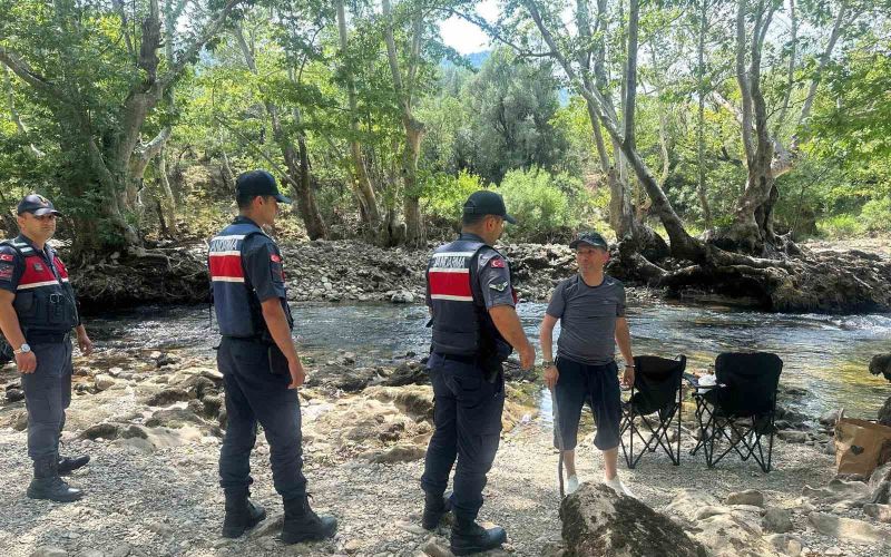 Akdeniz’de yangın alarmı, Akseki’de jandarma devriyeleri sıklaştırdı
