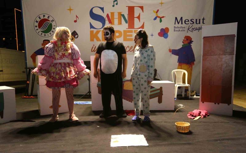 Çocuklar, Çankaya’da sahne Kepez ile coştu
