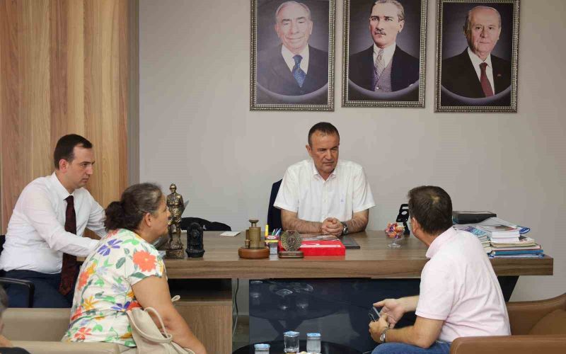 MHP’li Abdurrahman Başkan hemşehrilerini dinledi

