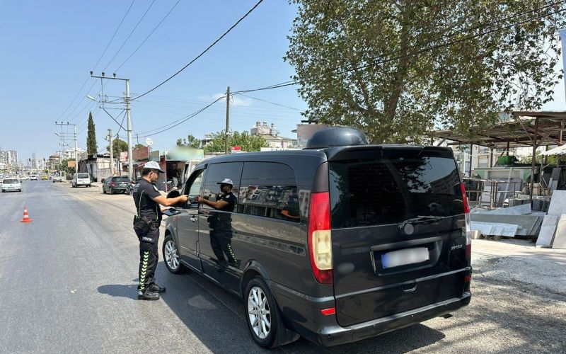 Antalya’da 1 haftada 68 bin araç denetlendi
