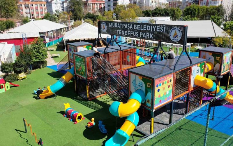 Yaz tatilinde eğlencenin adresi Teneffüs Park oldu
