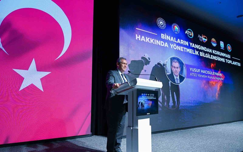 ATSO Başkanı Yusuf Hacısüleyman: 