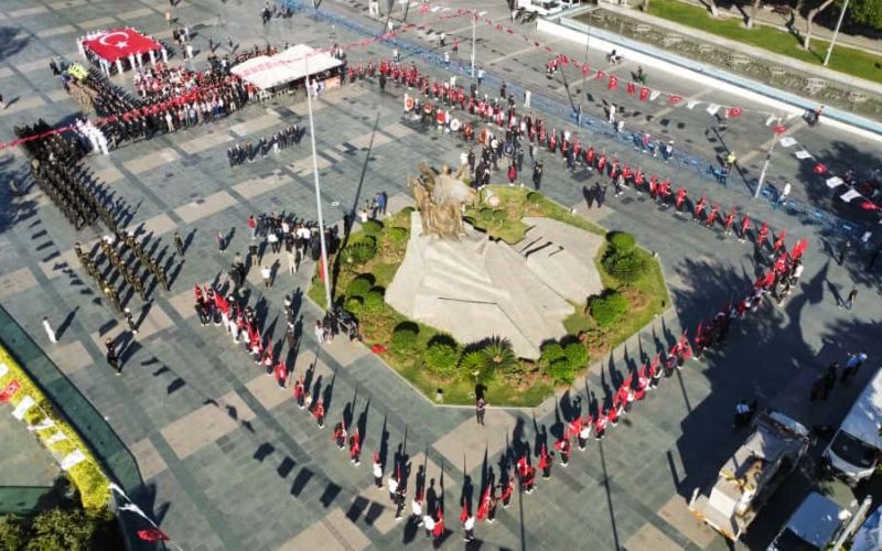 Antalya’da Gaziler Günü yürüyüşü
