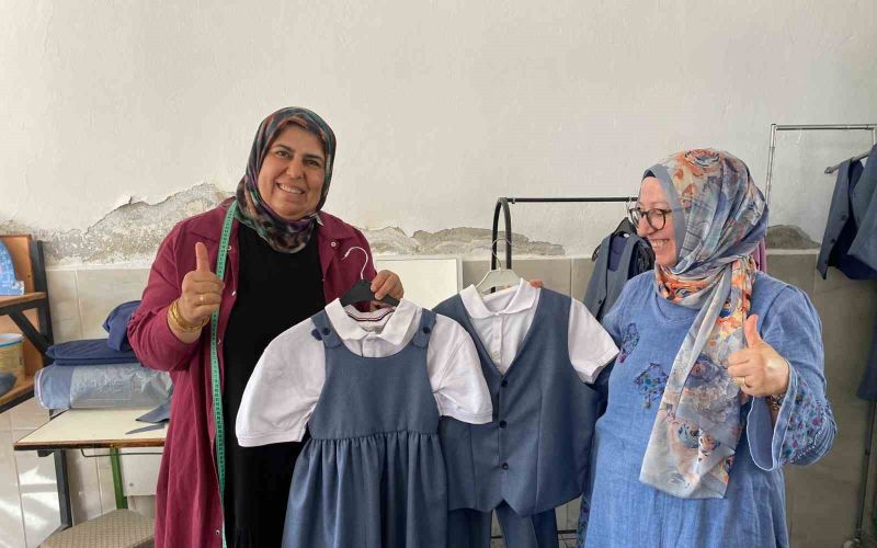 Okul üniforması ücreti derdini sona erdiren proje
