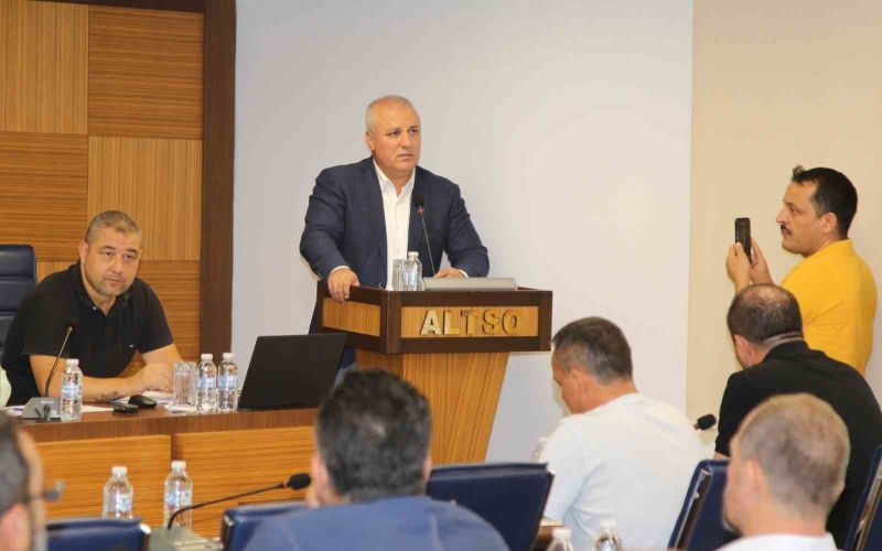 ALTSO Başkanı Eray Erdem: 