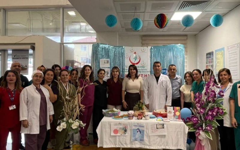 Gazipaşa Devlet Hastanesi’nden normal doğuma teşvik etkinliği
