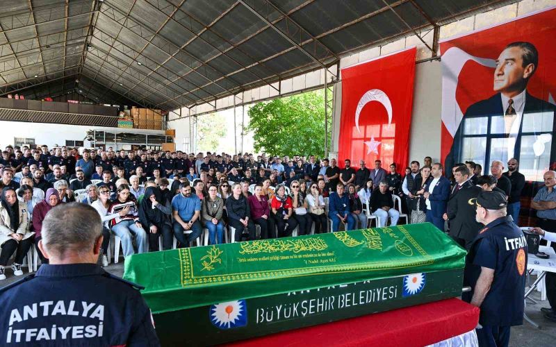 Antalya’da itfaiye teşkilatının acı günü
