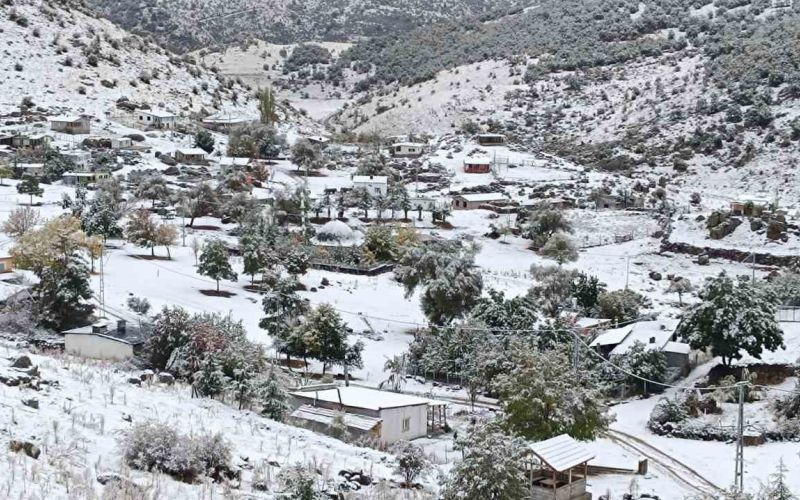 Antalya’nın yüksek kesimleri karla kaplandı
