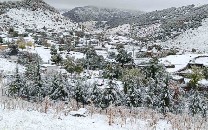 Antalya’nın yüksek kesimleri karla kaplandı
