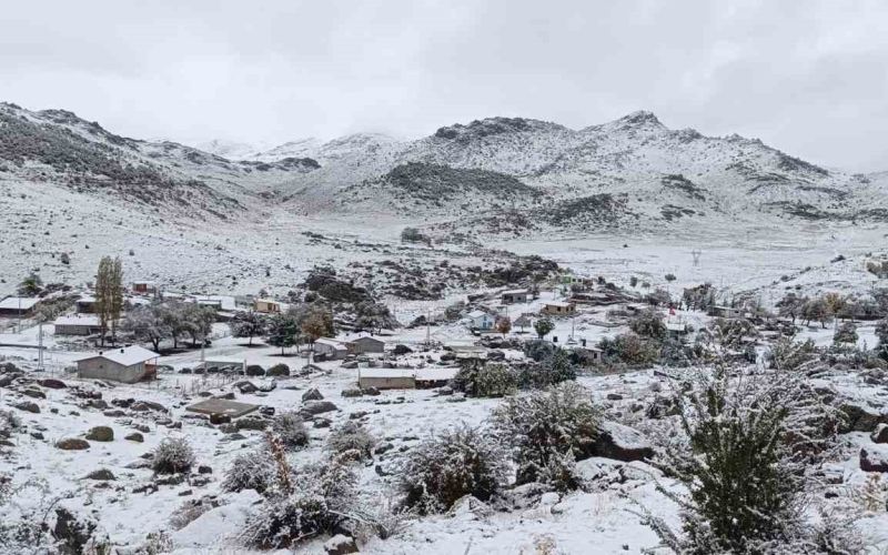 Antalya’nın yüksek kesimleri karla kaplandı