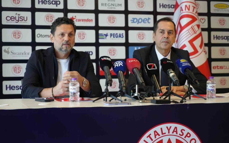 Antalyaspor, Erol Bulut ile 2 yıllık sözleşme imzaladı